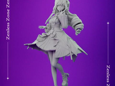 Vivian Zenless Zone Zero 3D Print Model