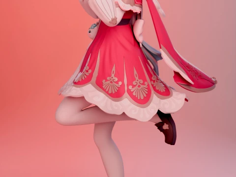 Hyacine Honkai Star Rail 3D Print Model