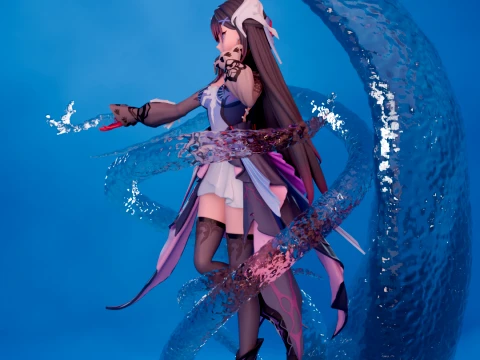 Hysilens Honkai Star Rail 3D Print Model