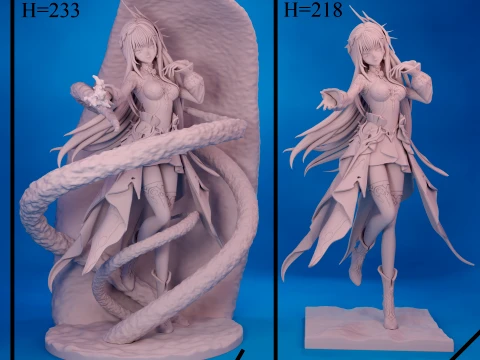Hysilens Honkai Star Rail 3D Print Model