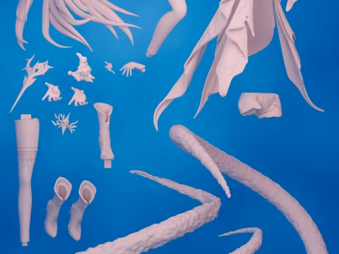 Hysilens Honkai Star Rail 3D Print Model