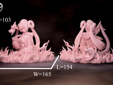 Orphie Magnusson Zenless Zone Zero 3D Print Model