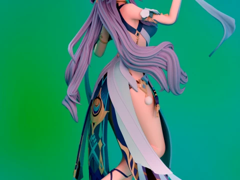 Lauma Genshin Impact 3D Print Model