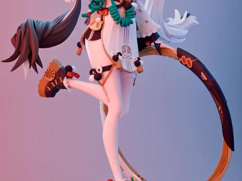 Dialyn Zenless Zone Zero 3D Print Model