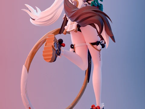 Dialyn Zenless Zone Zero 3D Print Model