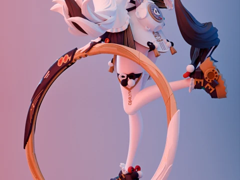 Dialyn Zenless Zone Zero 3D Print Model