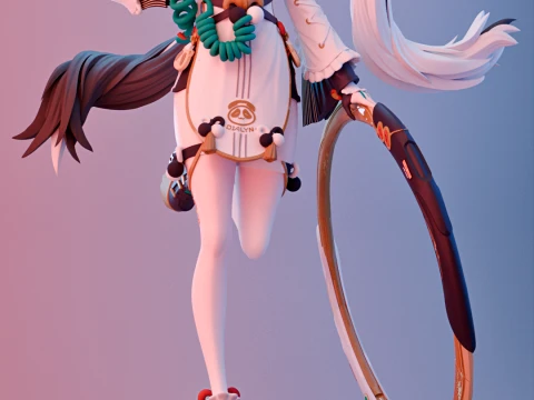 Dialyn Zenless Zone Zero 3D Print Model