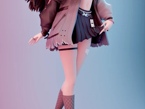 Chisa Wuthering Waves 3D Print Model