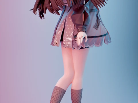 Chisa Wuthering Waves 3D Print Model