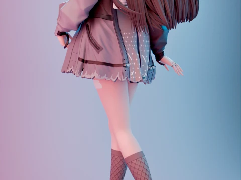 Chisa Wuthering Waves 3D Print Model