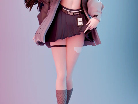 Chisa Wuthering Waves 3D Print Model