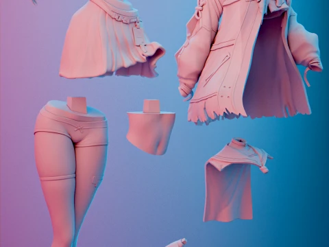 Chisa Wuthering Waves 3D Print Model