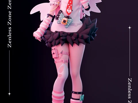 Sunna Zenless Zone Zero 3D Print Model
