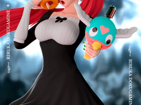 Riruka Dokugamine Bleach 3D Print Model