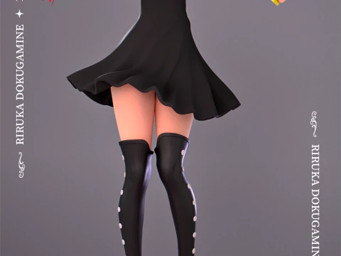 Riruka Dokugamine Bleach 3D Print Model