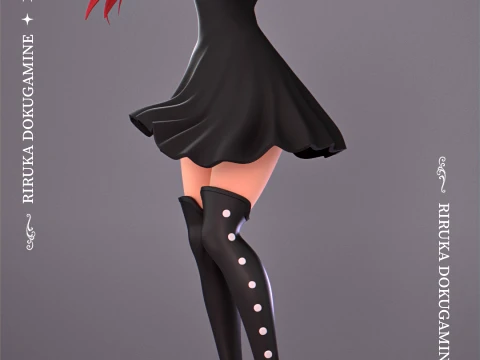 Riruka Dokugamine Bleach 3D Print Model