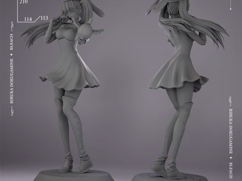 Riruka Dokugamine Bleach 3D Print Model