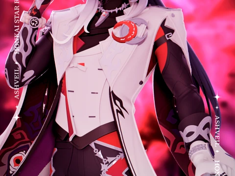 Ashveil Honkai Star Rail 3D Print Model