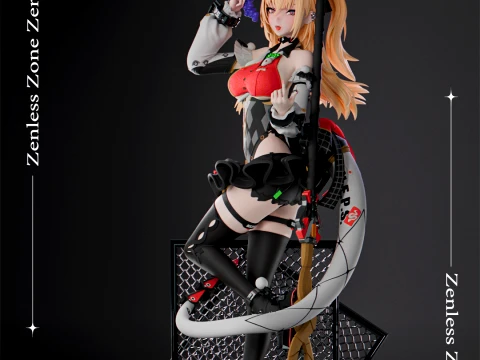 Cissia Zenless Zone Zero 3D Print Model