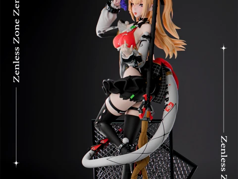 Cissia Zenless Zone Zero 3D Print Model