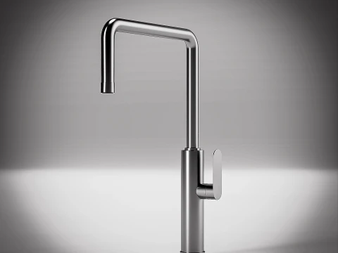 Arlux Modern Mutfak Bataryası 3D Model
