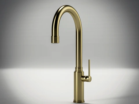 Arlux Modern Kitchen Faucet 02 3D Model