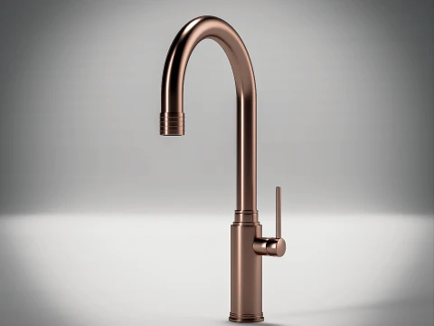 Arlux Modern Kitchen Faucet 02 3D Model