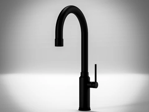 Arlux Modern Kitchen Faucet 02 3D Model