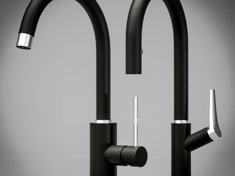 ARLUX AssetsKitchen Faucet 05 3D Model