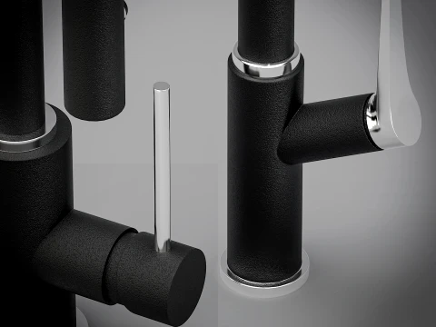 ARLUX AssetsKitchen Faucet 05 3D Model