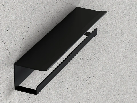ARLUX Towel Holder 01 3ds Max 2021 OBJ FBX V-Ray Corona 3D Model