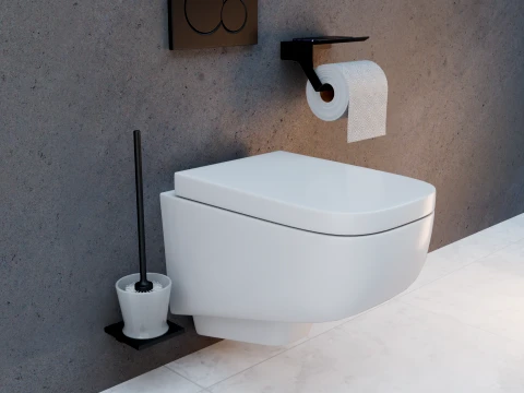 ARLUX Modern Toilet Set Collection 15 15 Bathroom Toilet Sets 3Dモデル