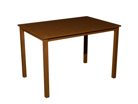 Houten tafel 3D Model