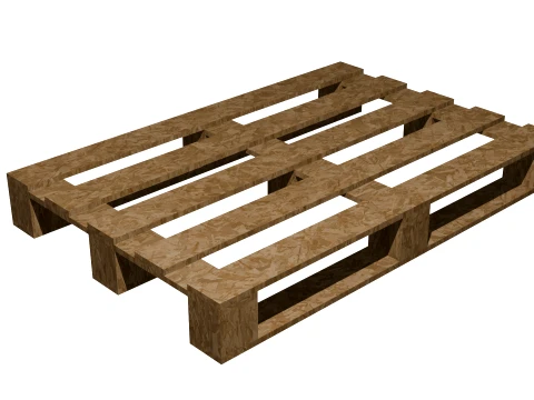 Palete Modelo 3D