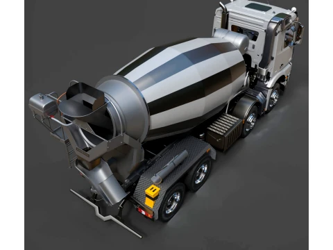 Mercedes-Benz Arocs 3D Model