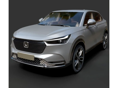 Honda HR-V Crossover SUV - High-Poly 3D Model