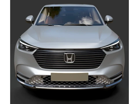 Honda HR-V Crossover SUV - High-Poly 3D Model