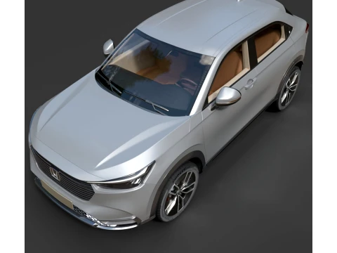 Honda HR-V Crossover SUV - High-Poly 3D Model
