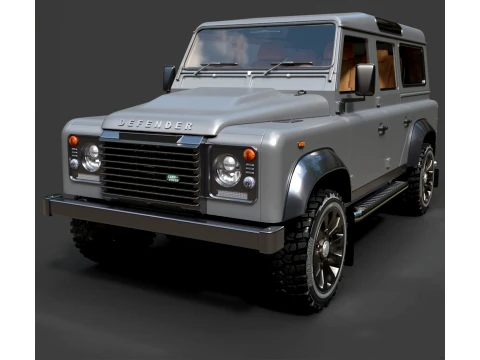 Land Rover Defender - Detailed Production-Ready 3D Asset 3D Model