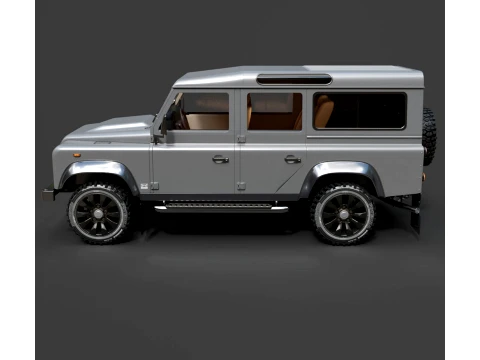 Land Rover Defender - Detailed Production-Ready 3D Asset 3D Model