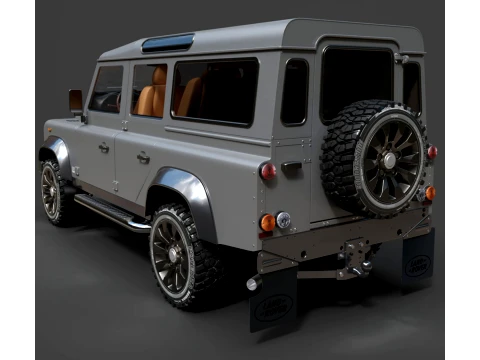 Land Rover Defender - Detailed Production-Ready 3D Asset 3D Model