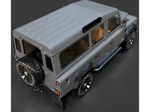 Land Rover Defender - Detailed Production-Ready 3D Asset 3D Model
