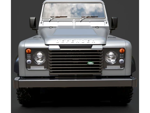 Land Rover Defender - Detailed Production-Ready 3D Asset 3D Model