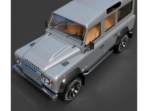 Land Rover Defender - Detailed Production-Ready 3D Asset 3D Model