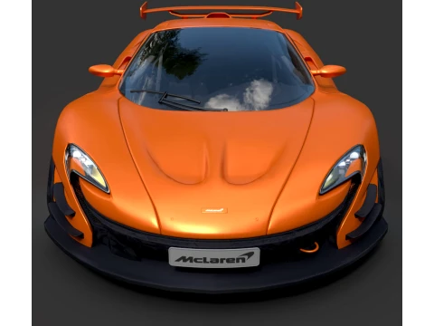 McLaren P1 - Detailed Production-Ready 3D Asset 3D Model