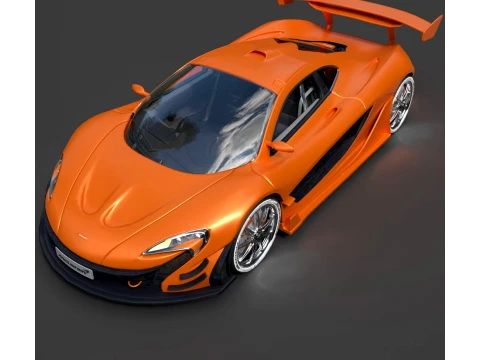 McLaren P1 - Detailed Production-Ready 3D Asset 3D Model