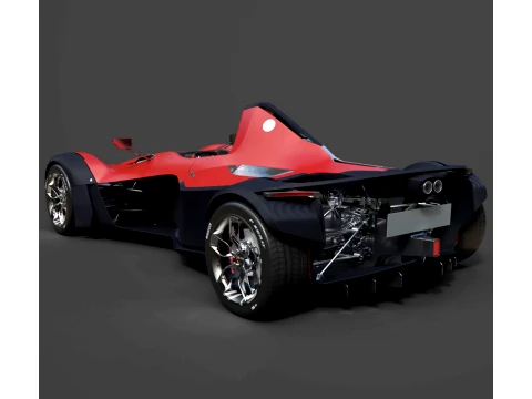 BAC Mono - High-Poly 3D Model