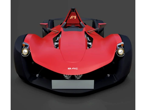 BAC Mono - High-Poly 3D Model