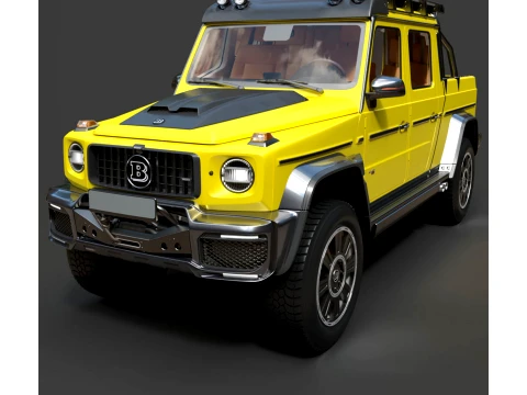 Brabus 800 Adventure XLP - High-Poly 3D Model