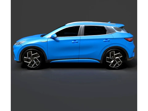 BYD Atto 3 Electric SUV - High-Poly 3D Model